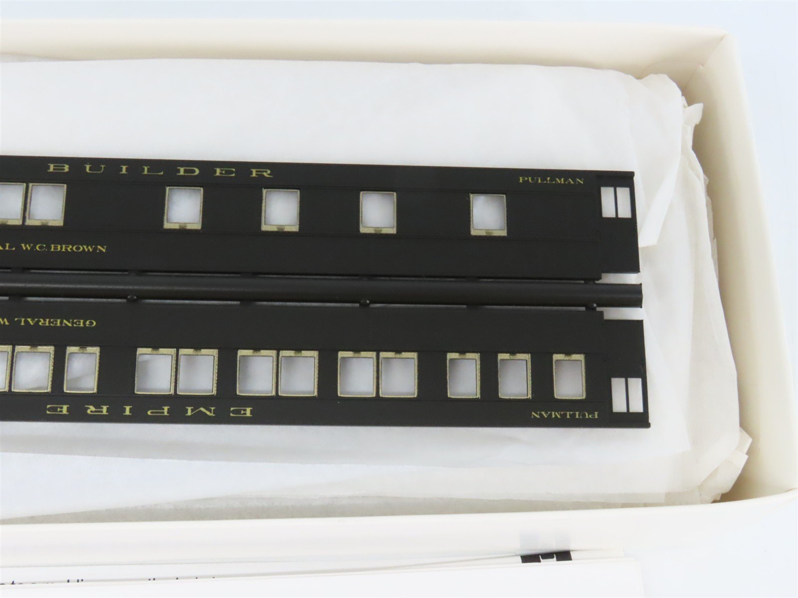 HO Scale Branchline Blueprint Kit 5004 GN Empire Builder 8-1-2 Sleeper Passenger