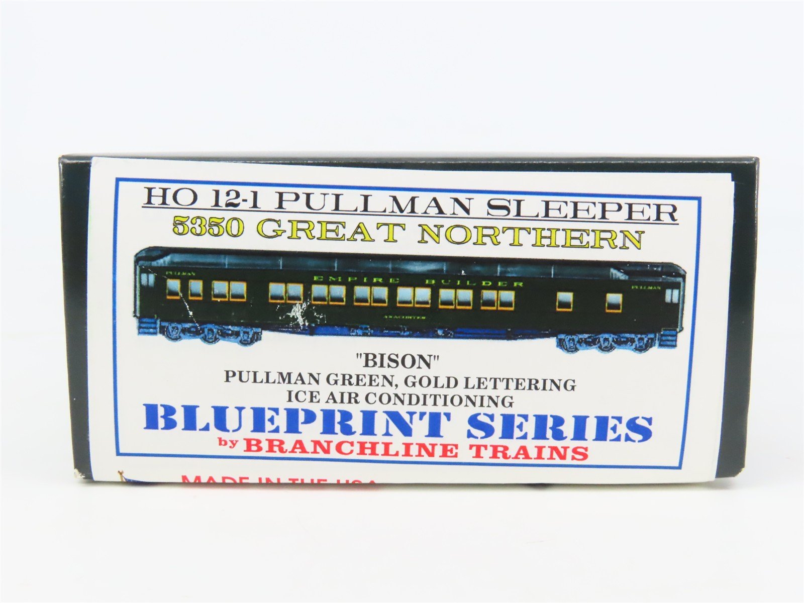 HO Scale Branchline Blueprint Kit 5350 GN Empire Builder 12-1 Sleeper Passenger