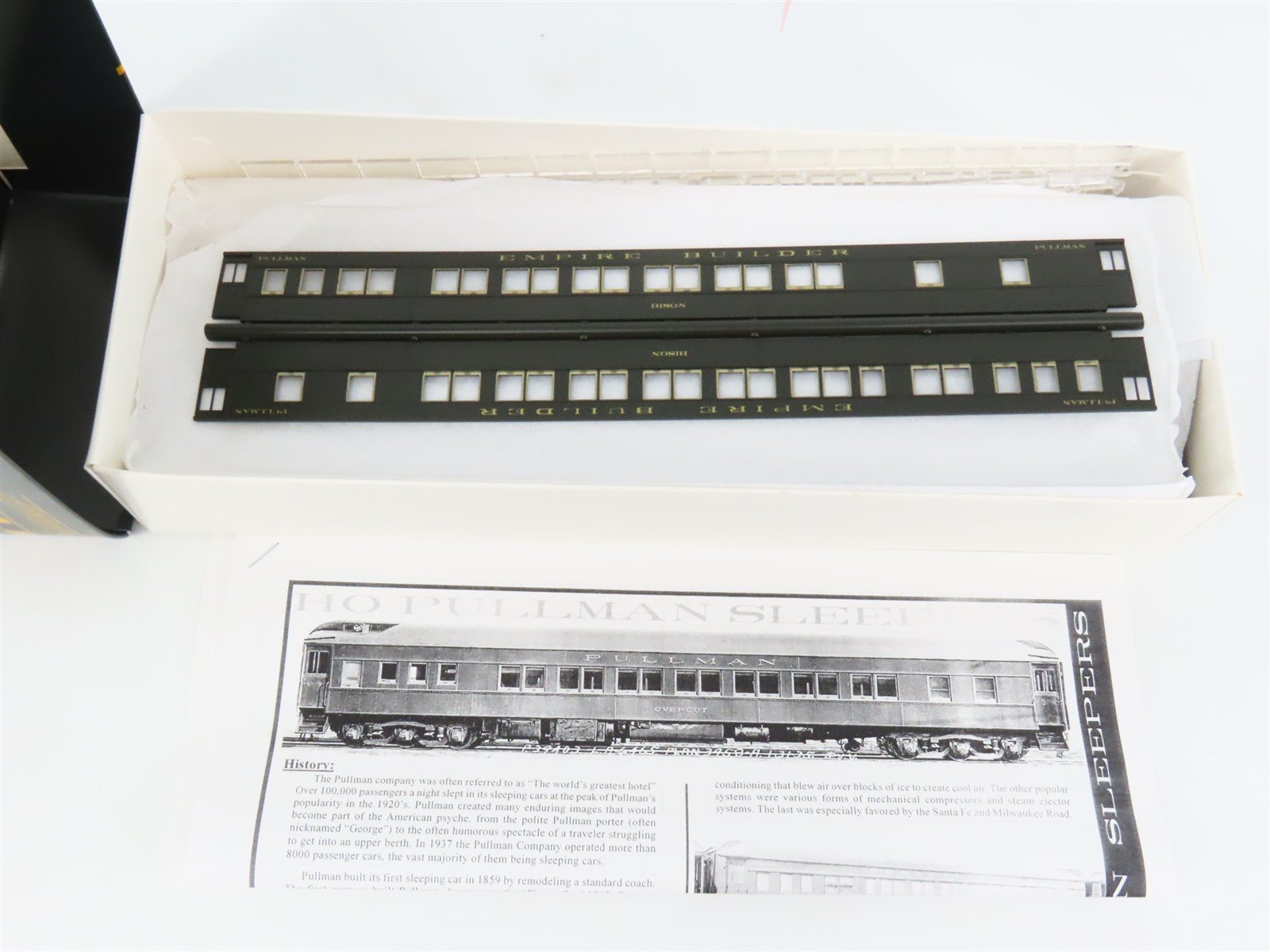 HO Scale Branchline Blueprint Kit 5350 GN Empire Builder 12-1 Sleeper Passenger