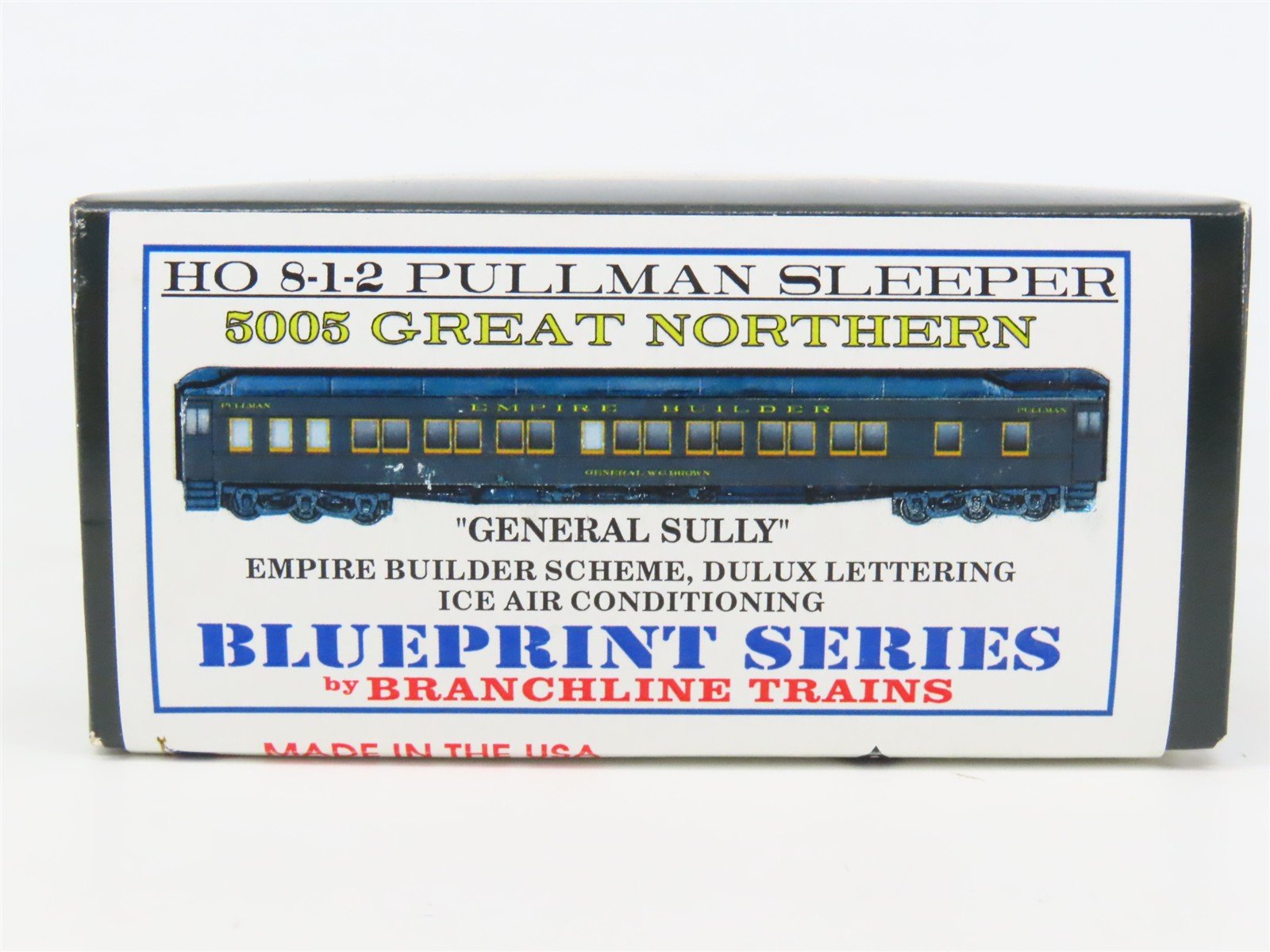 HO Scale Branchline Blueprint Kit 5005 GN Empire Builder 8-1-2 Sleeper Passenger