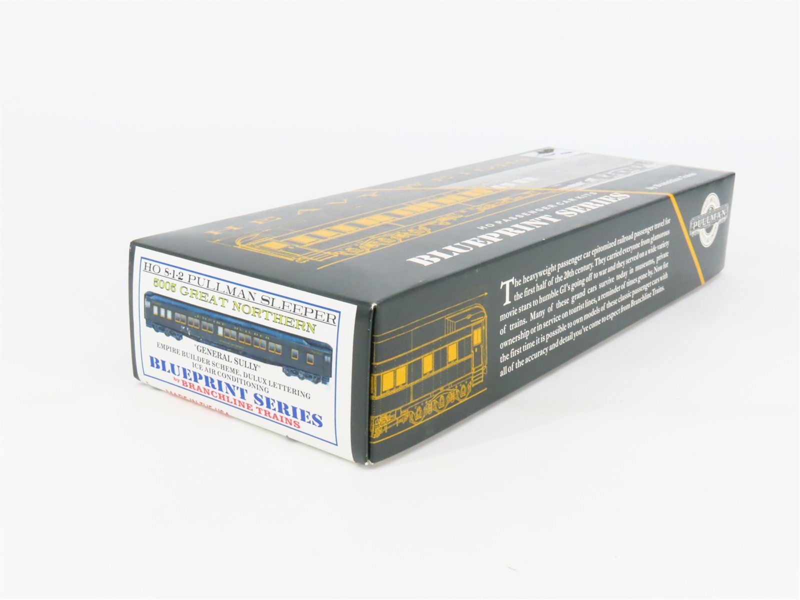 HO Scale Branchline Blueprint Kit 5005 GN Empire Builder 8-1-2 Sleeper Passenger