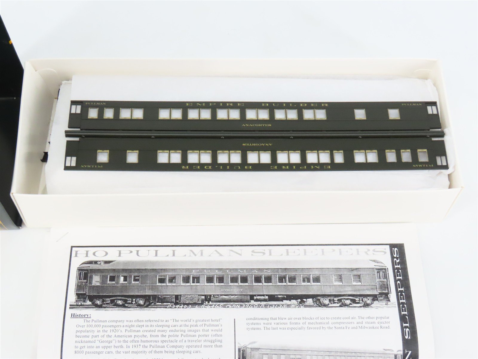 HO Scale Branchline Blueprint Kit 5349 GN Empire Builder 12-1 Sleeper Passenger