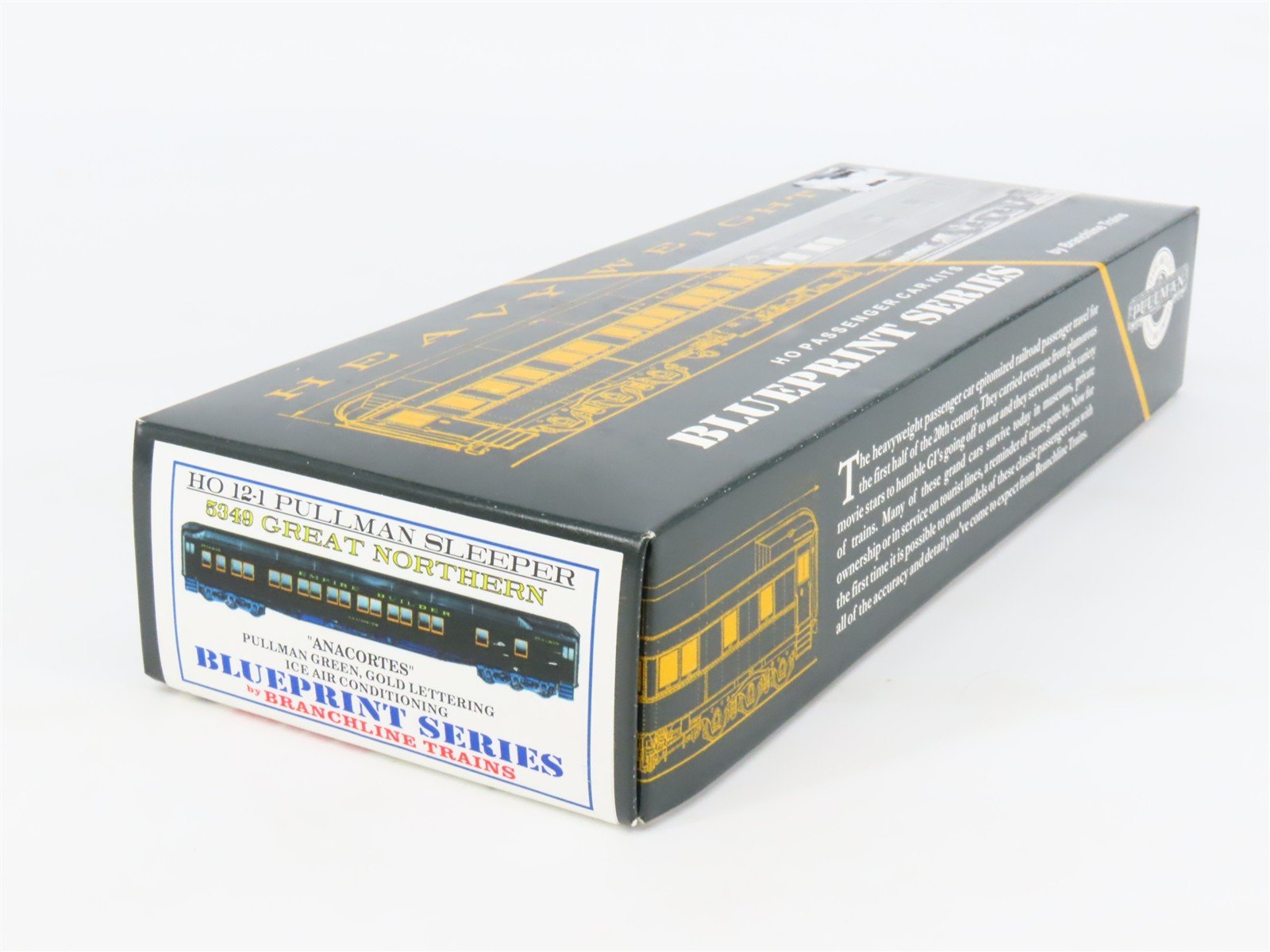 HO Scale Branchline Blueprint Kit 5349 GN Empire Builder 12-1 Sleeper Passenger