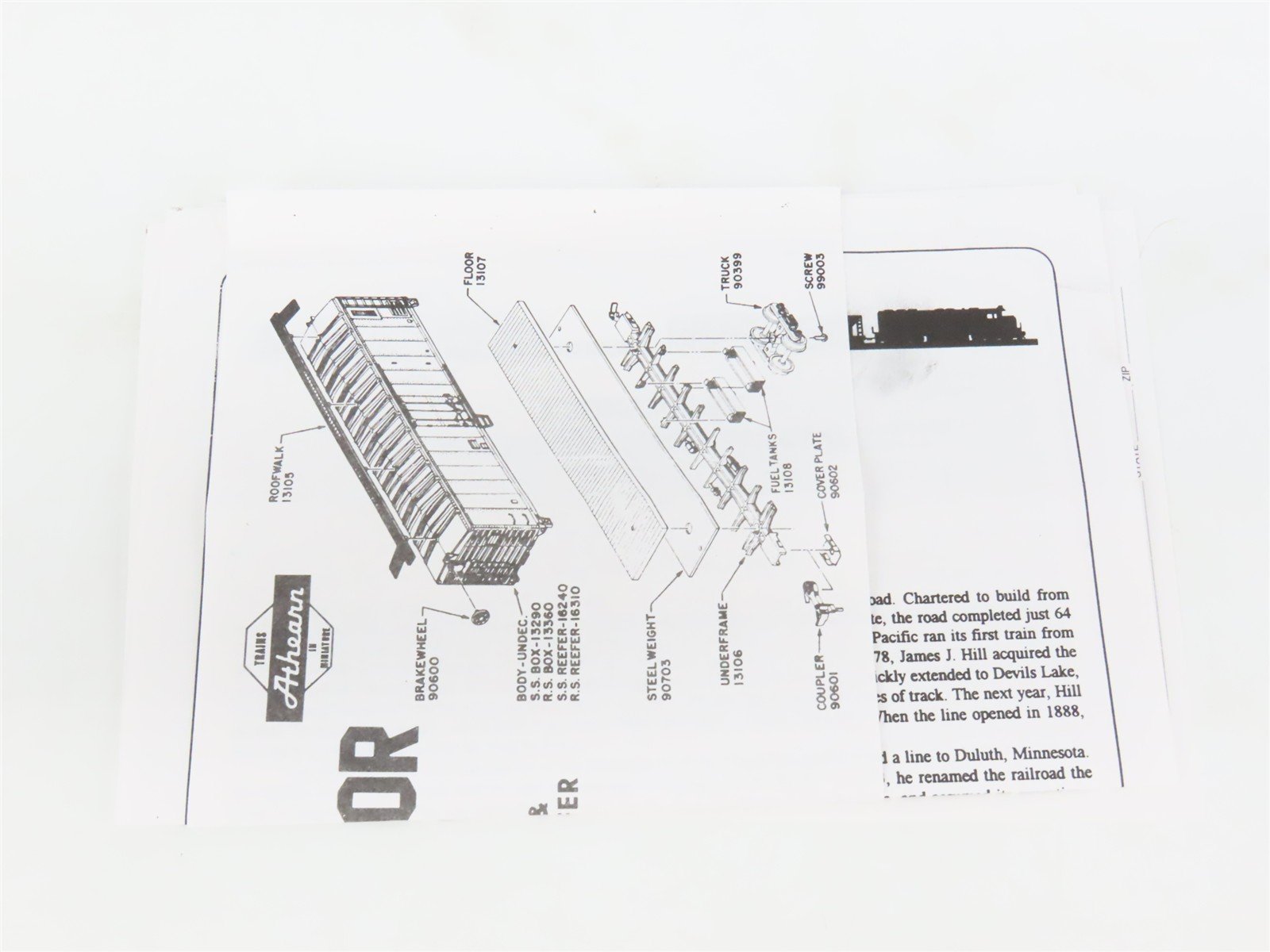 HO Scale Athearn SE 2317 GN 