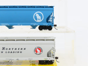 HO Scale Accurail 33311 GN Great Northern 3-Bay Covered Hoppers 3-Pack -UPGRADED
