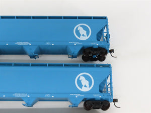 HO Scale Accurail 33311 GN Great Northern 3-Bay Covered Hoppers 3-Pack -UPGRADED