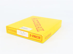 HO Scale Accurail 33311 GN Great Northern 3-Bay Covered Hoppers 3-Pack -UPGRADED
