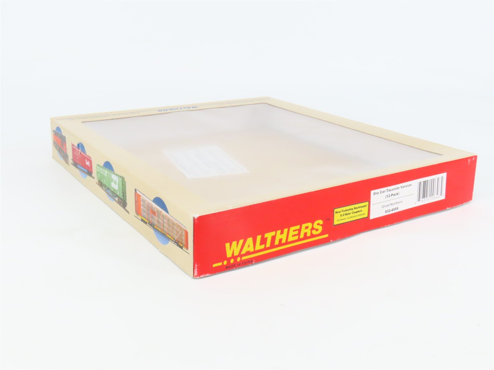 HO Scale Walthers 932-4555 GN Great Northern Taconite Ore Cars 12-Pack