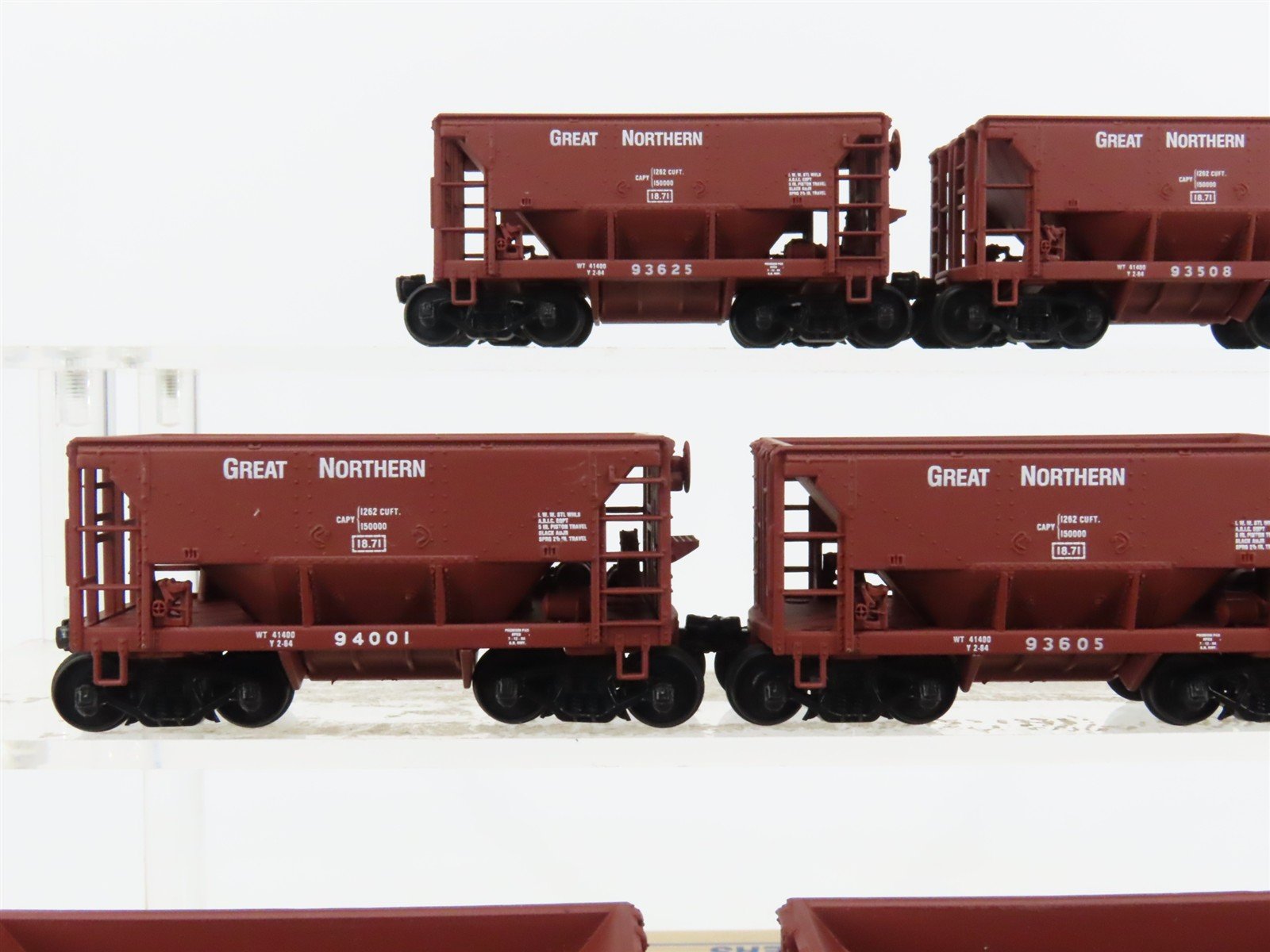HO Scale Walthers 932-4452 GN Great Northern Ore Cars 12-Pack