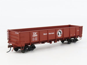 HO Scale Red Caboose RR-35010-35 GN Great Northern Drop Bottom Gondola #75892