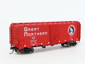 HO Scale InterMountain 46005-16 GN Great Northern 40' Single Door Box Car #18724