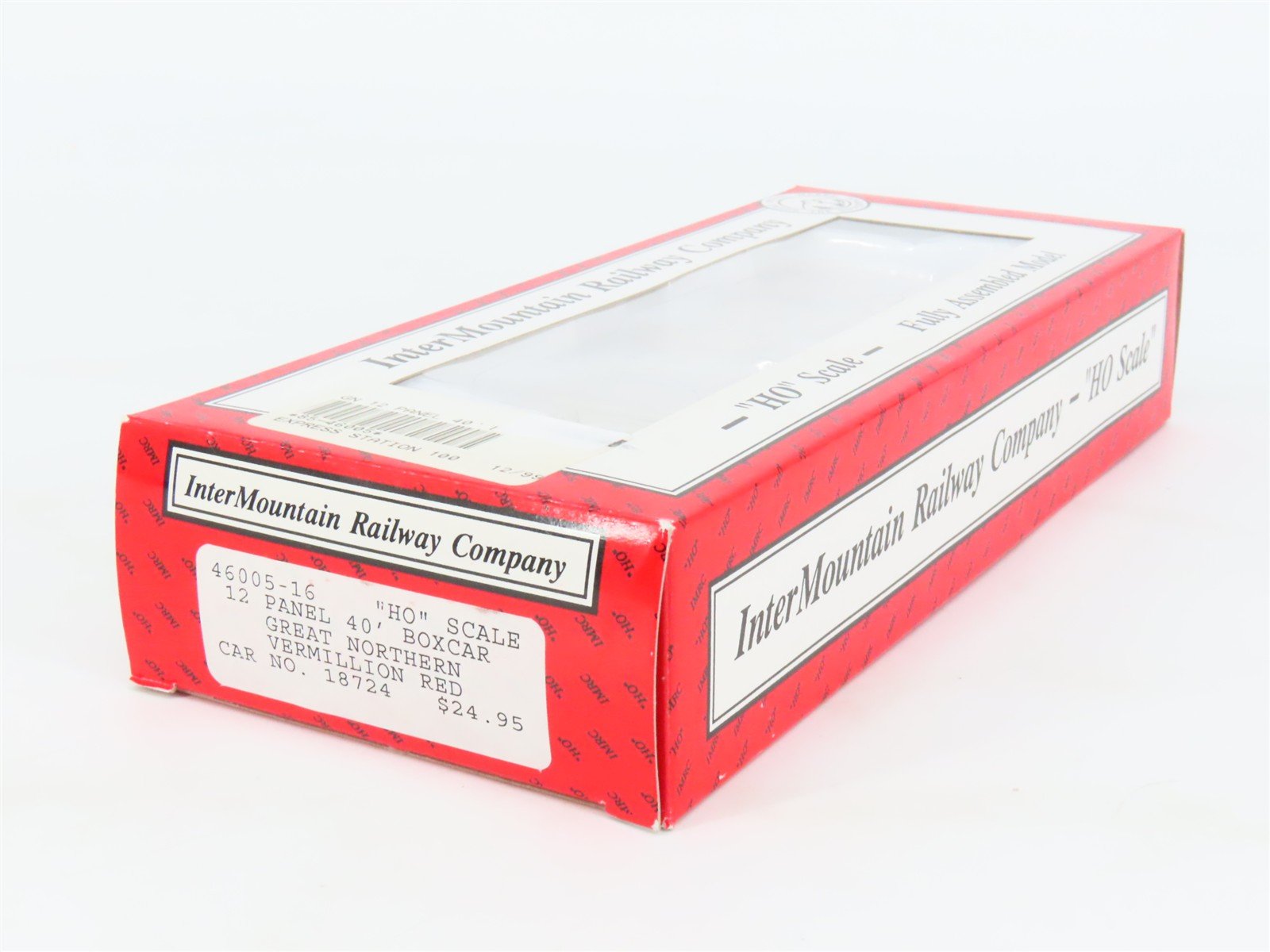 HO Scale InterMountain 46005-16 GN Great Northern 40' Single Door Box Car #18724