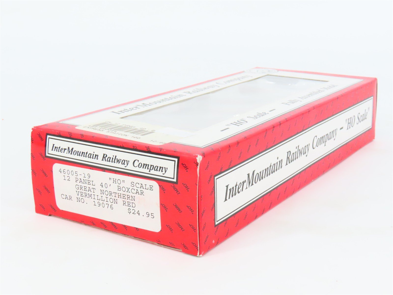 HO Scale InterMountain 46005-19 GN Great Northern 40' Single Door Box Car #19076