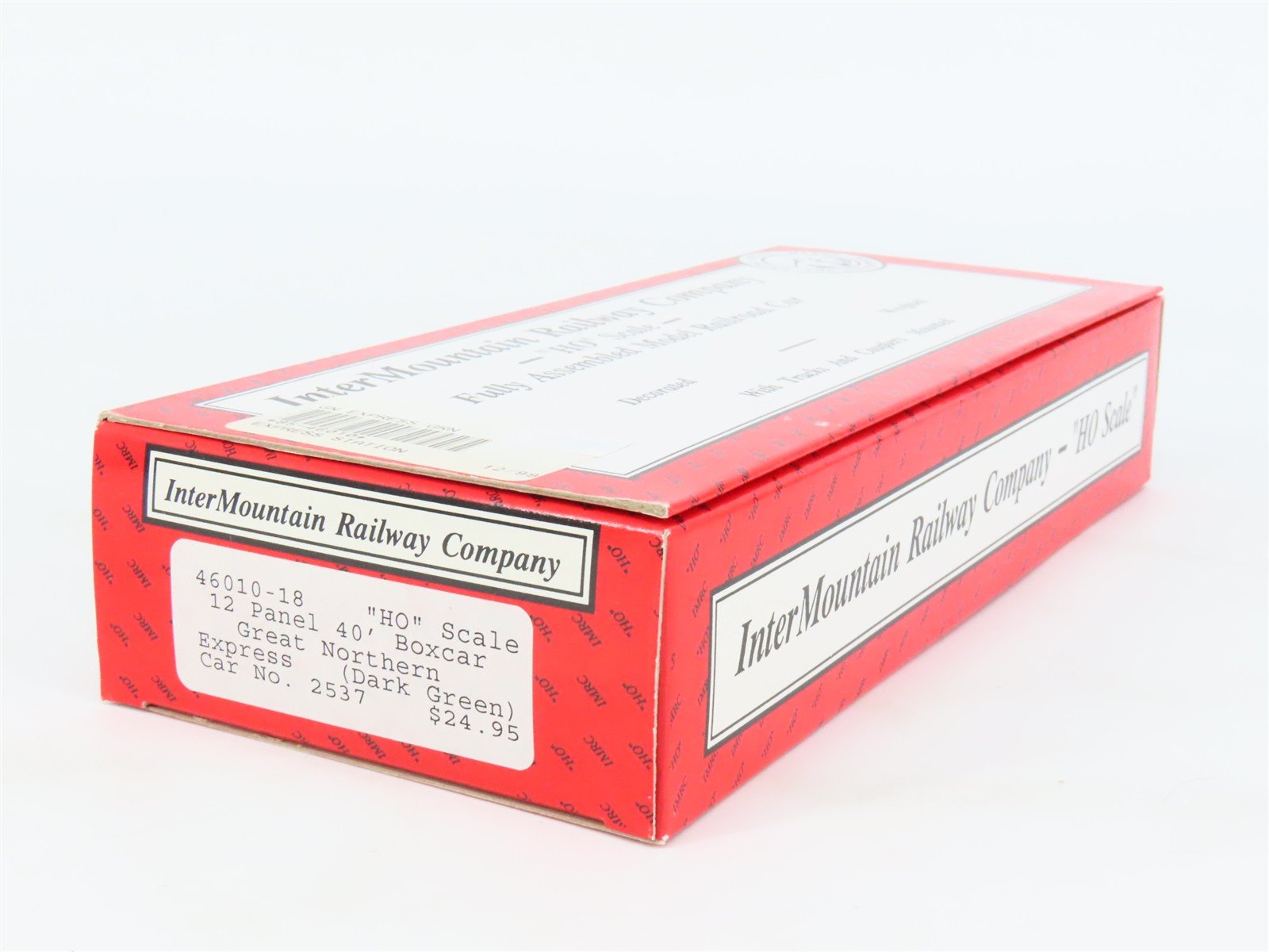 HO Scale InterMountain 46010-18 GN Great Northern Express 40' Box Car #2537