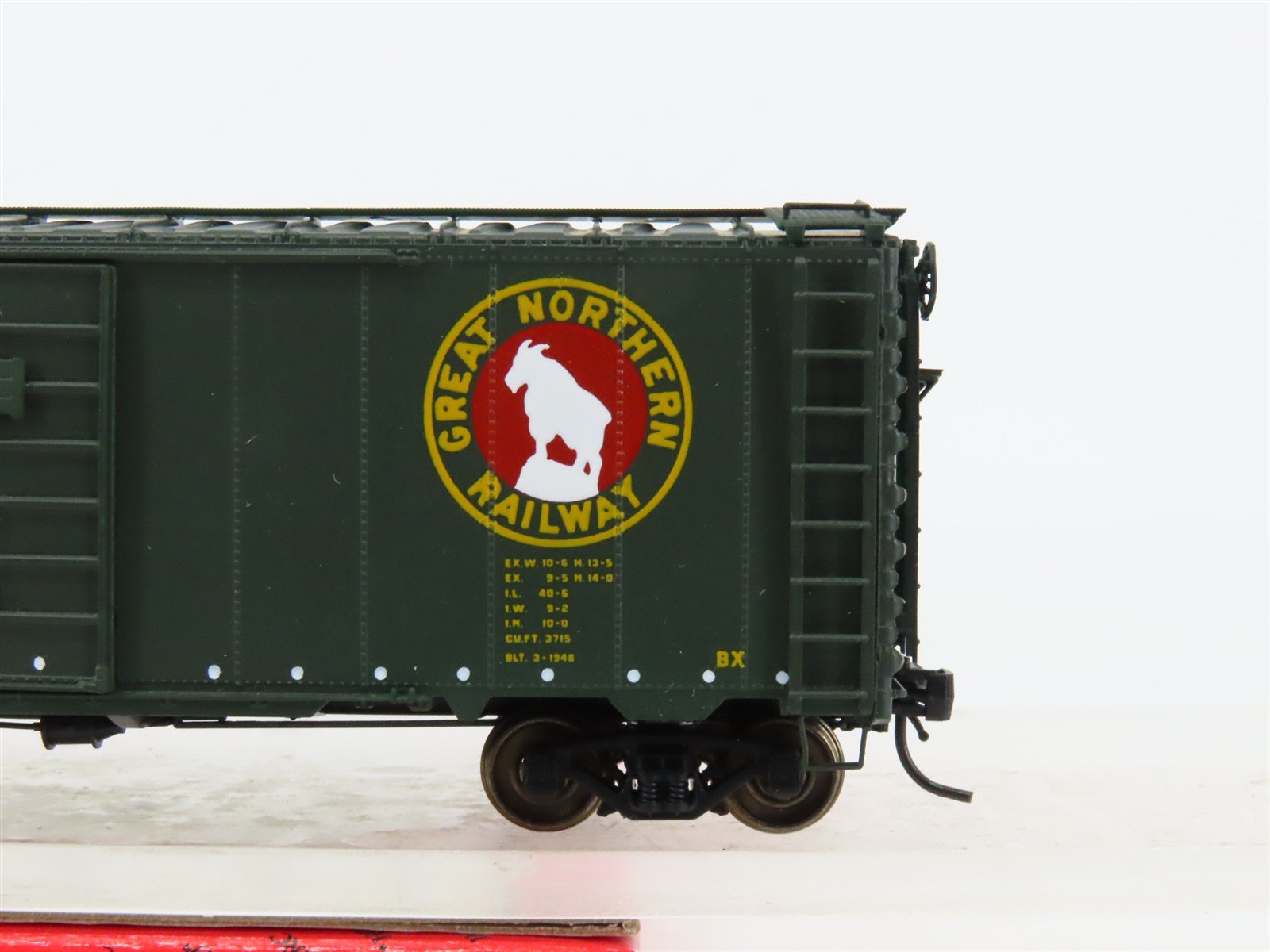 HO Scale InterMountain 46010-21 GN Great Northern Express 40' Box Car #2543