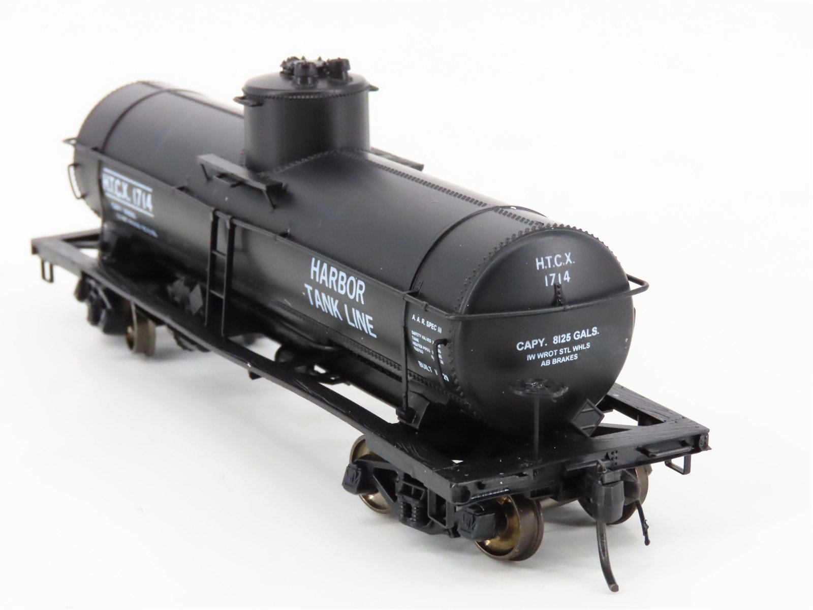 HO Scale InterMountain 46306-03 HTCX Harbor Tank Line Single Dome Tank Car #1714