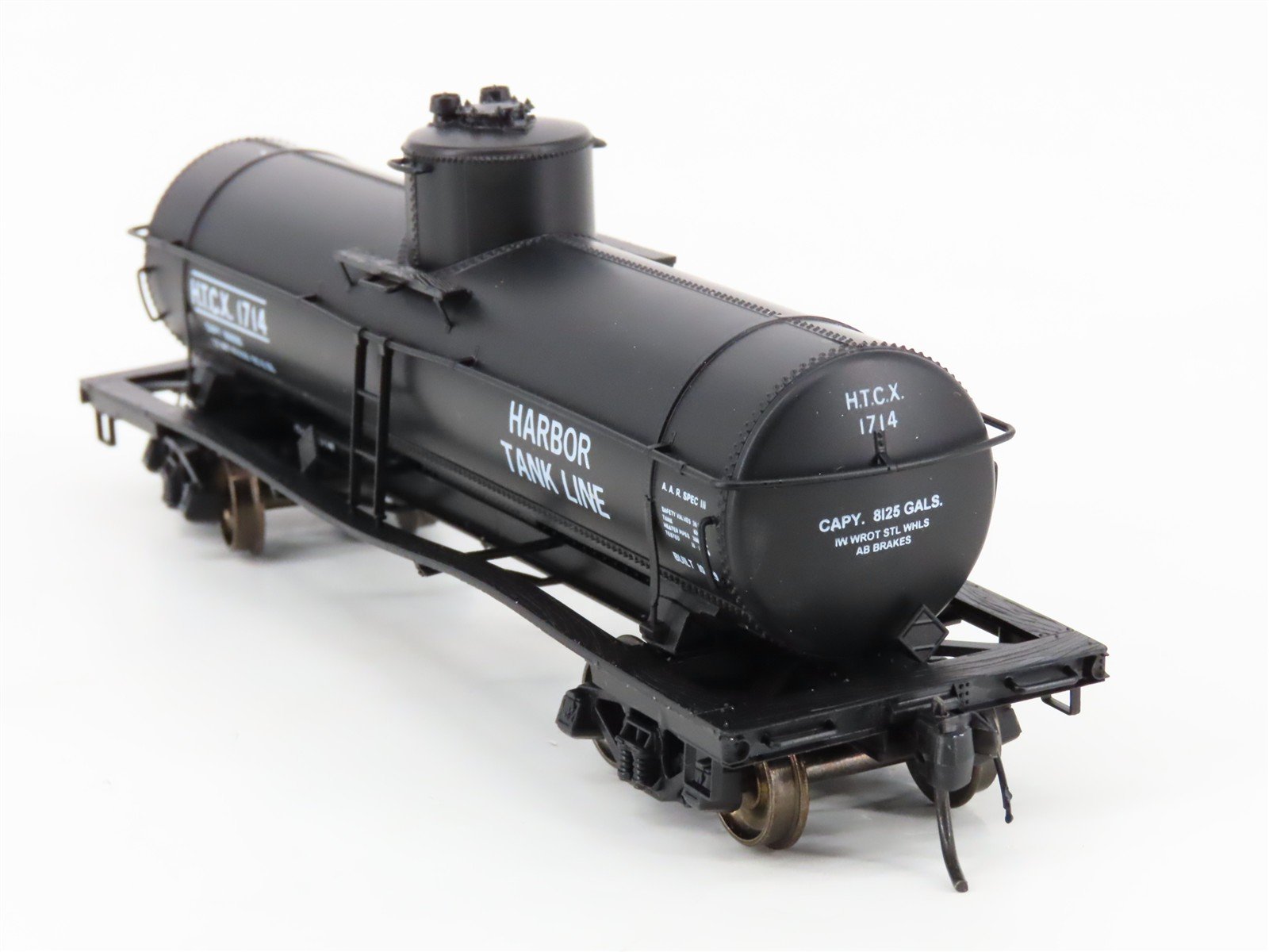 HO Scale InterMountain 46306-03 HTCX Harbor Tank Line Single Dome Tank Car #1714