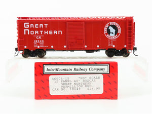 HO Scale InterMountain 46005-15 GN Great Northern 40' Single Door Box Car #18649