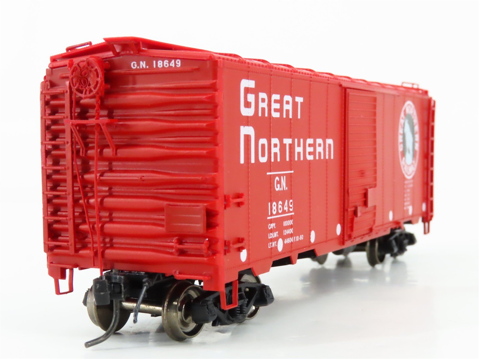 HO Scale InterMountain 46005-15 GN Great Northern 40' Single Door Box Car #18649