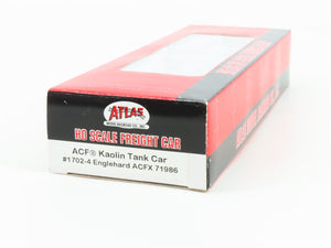 HO Scale Atlas 1702-4 ACFX Engelhard 13k Gallon Kaolin Tank Car #71986
