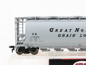 HO Atlas 1953-4 GN Great Northern Grain ACF 6-Bay Cylindrical Hopper #171029