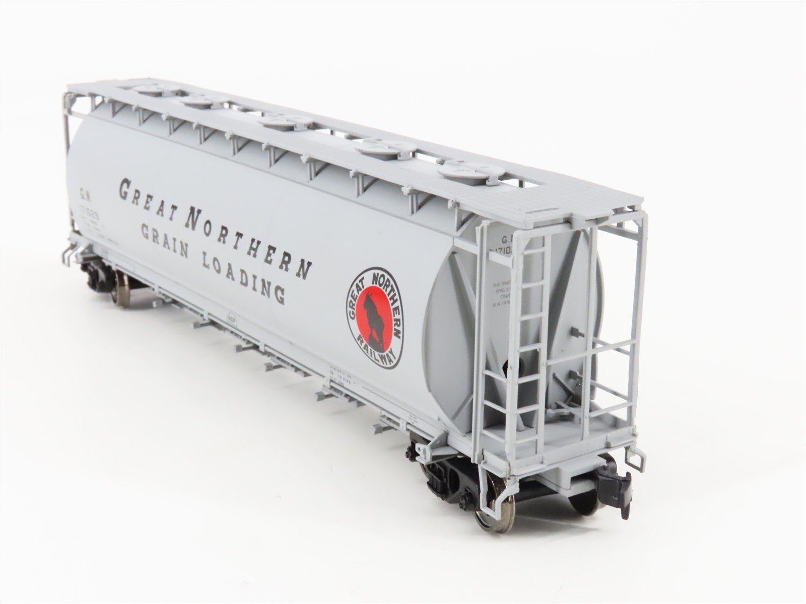 HO Atlas 1953-4 GN Great Northern Grain ACF 6-Bay Cylindrical Hopper #171029