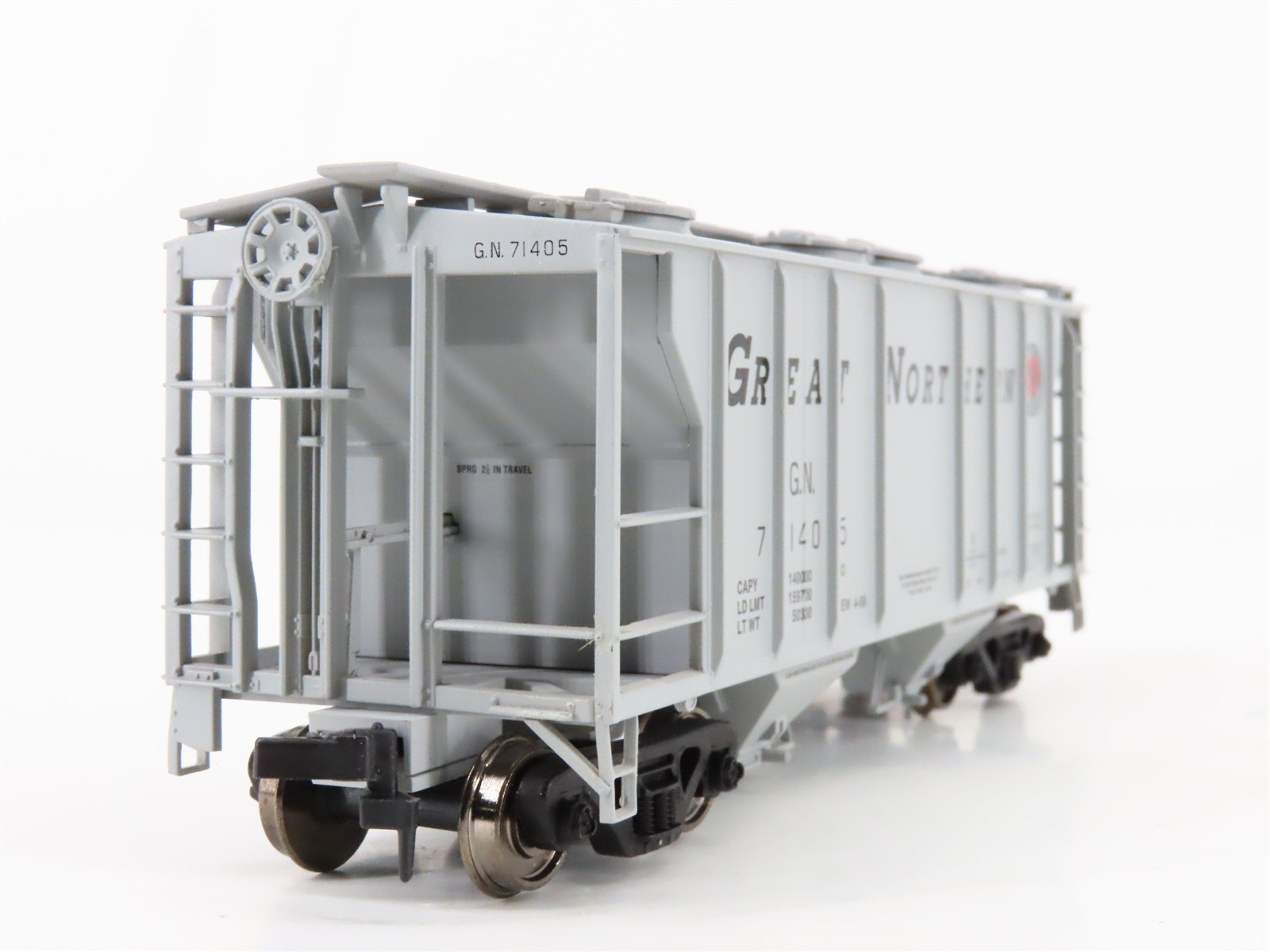 HO Scale Atlas 1819 GN Great Northern 2-Bay PS-2 Covered Hopper #71405