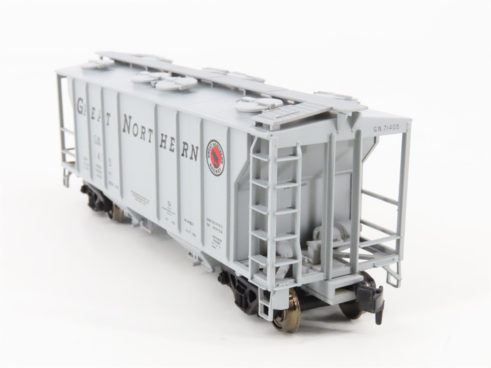HO Scale Atlas 1819 GN Great Northern 2-Bay PS-2 Covered Hopper #71405