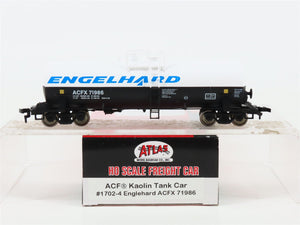 HO Scale Atlas 1702-4 ACFX Engelhard 13k Gallon Kaolin Tank Car #71986