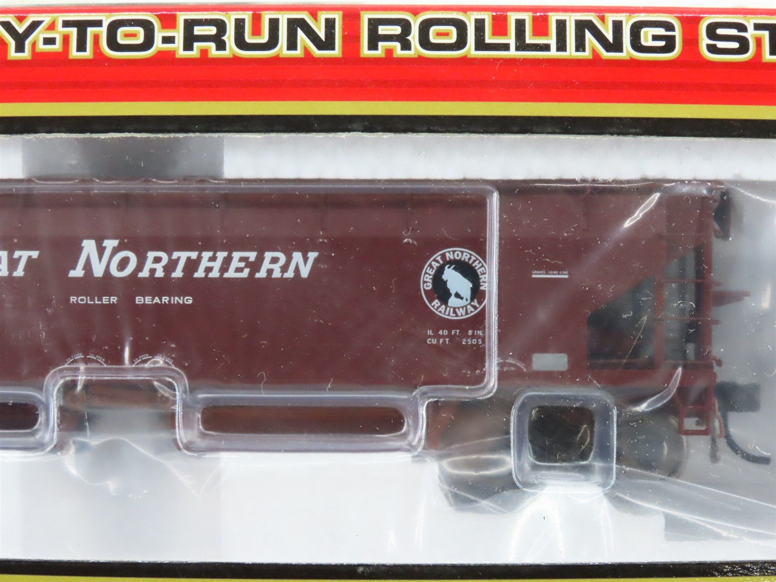 HO Atlas 1164-2 GN Great Northern 2-Bay Hart Ballast Hopper #78105 - SEALED