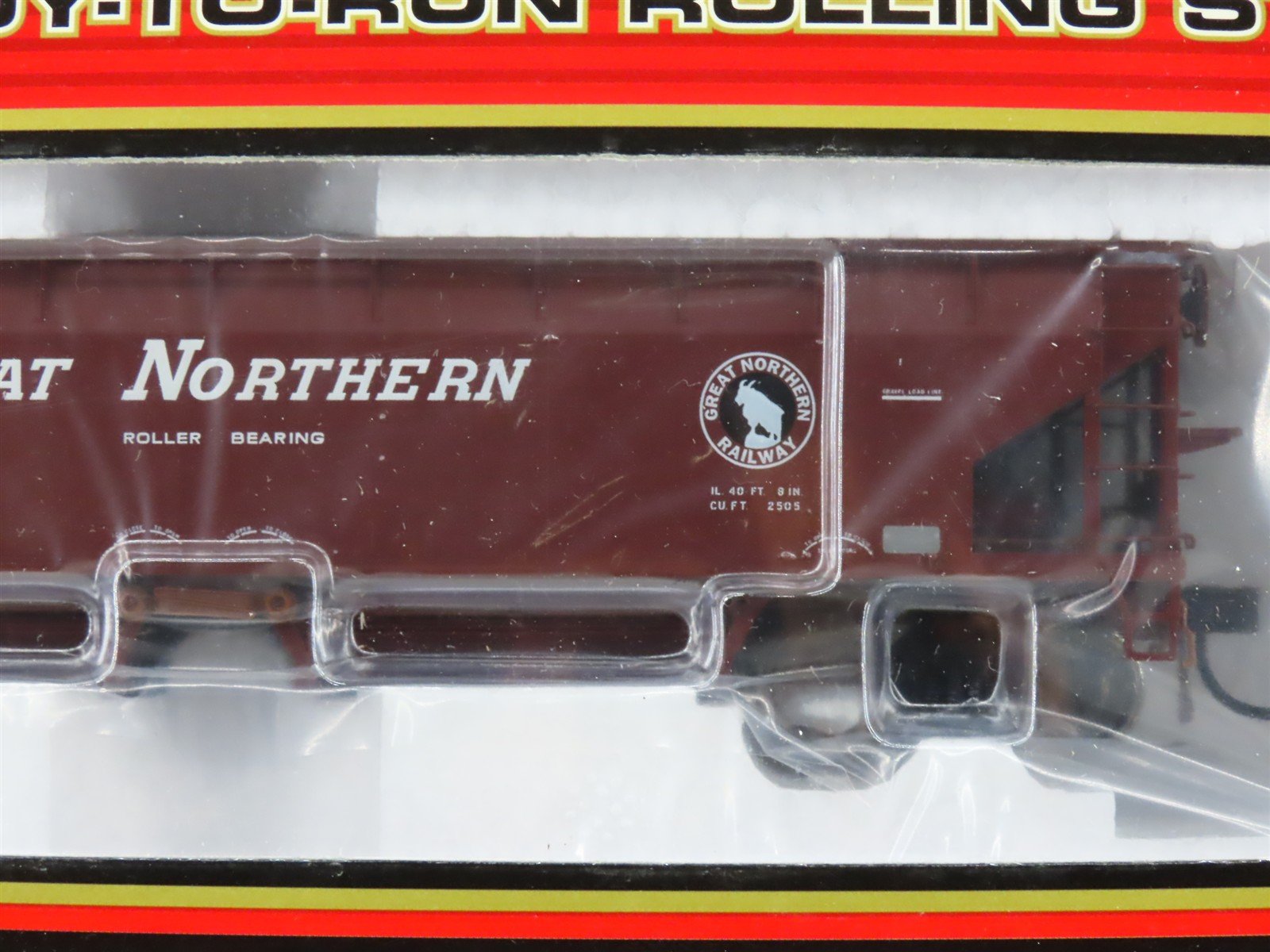 HO Atlas 1164-4 GN Great Northern 2-Bay Hart Ballast Hopper #78224 - SEALED