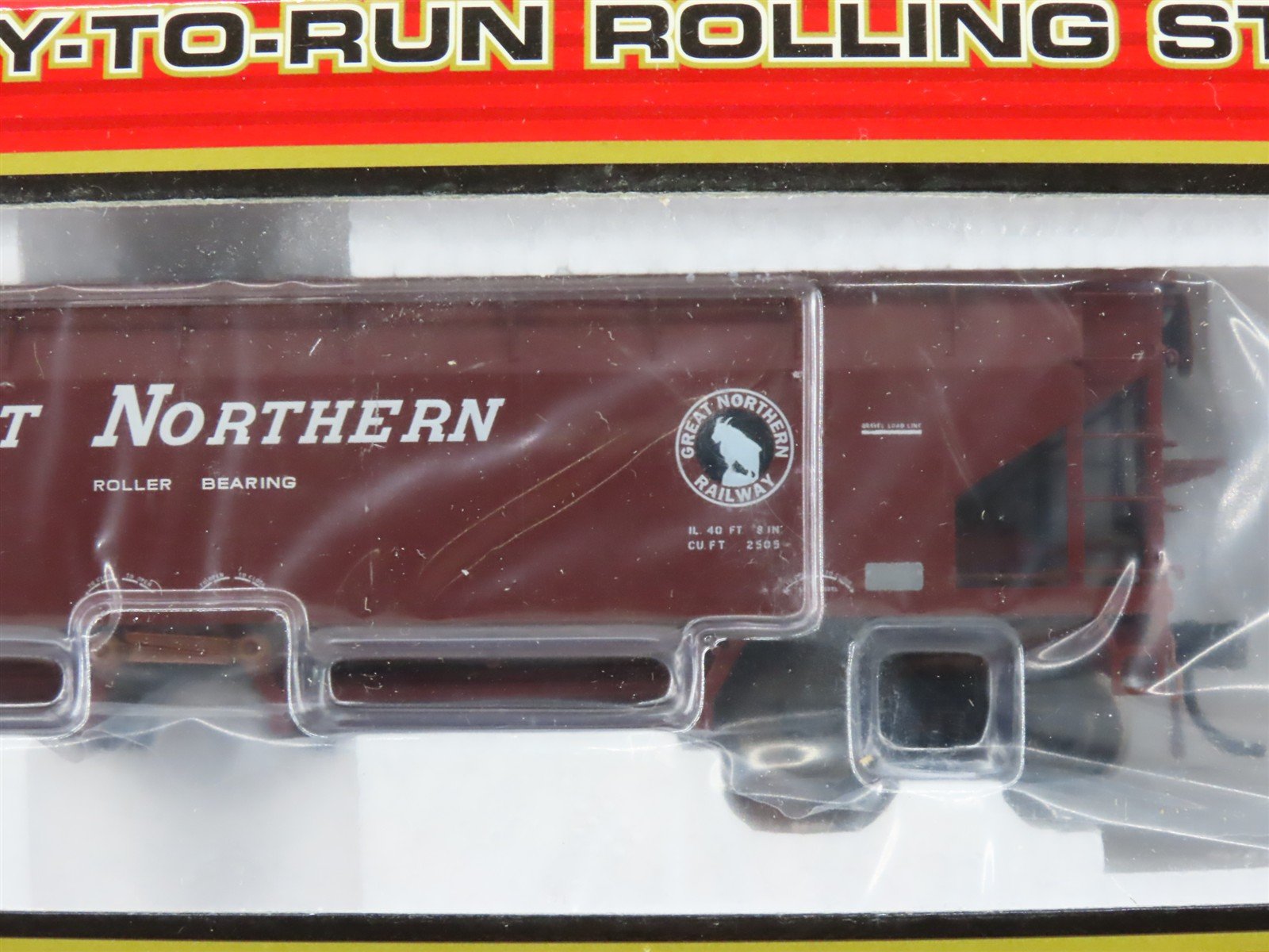 HO Atlas 1164-5 GN Great Northern 2-Bay Hart Ballast Hopper #78227 - SEALED