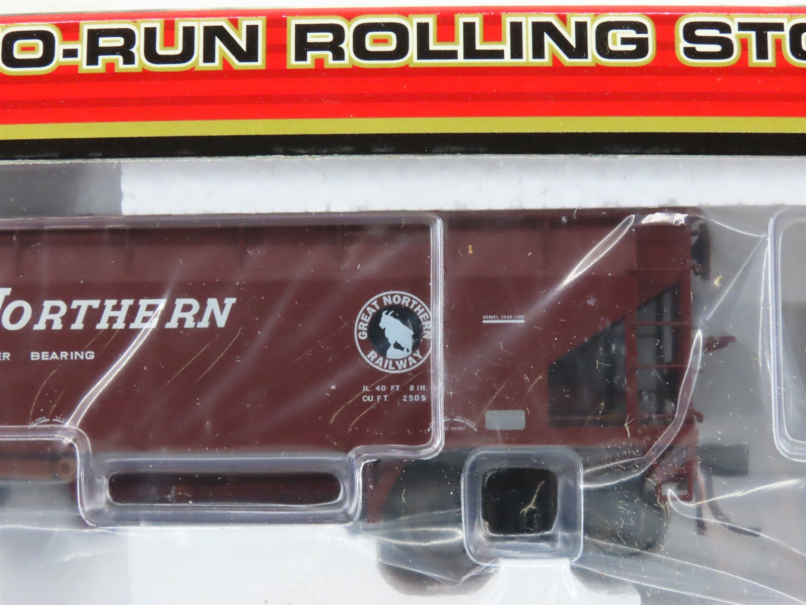 HO Atlas 1164-6 GN Great Northern 2-Bay Hart Ballast Hopper #78259 - SEALED