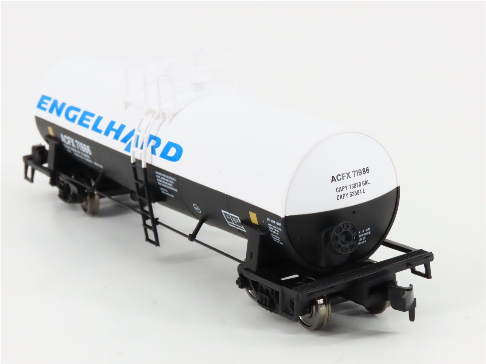 HO Scale Atlas 1702-4 ACFX Engelhard 13k Gallon Kaolin Tank Car #71986