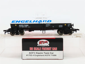 HO Scale Atlas 1702-4 ACFX Engelhard 13k Gallon Kaolin Tank Car #71986