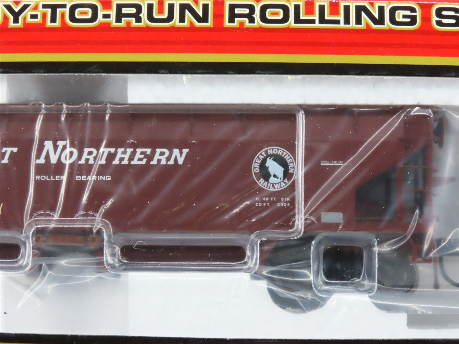 HO Atlas 1164-1 GN Great Northern 2-Bay Hart Ballast Hopper #78098 - SEALED