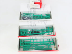 LOT of 3 HO Scale Intermountain GN Great Northern 60' Flatcar Kits
