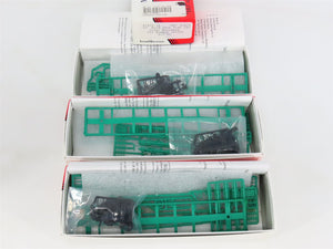 LOT of 3 HO Scale Intermountain GN Great Northern 60' Flatcar Kits