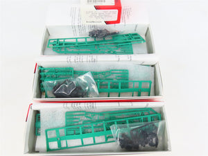 LOT of 3 HO Scale Intermountain GN Great Northern 60' Flatcar Kits