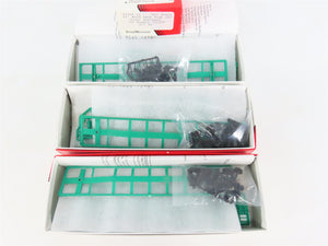 LOT of 3 HO Scale Intermountain GN Great Northern 60' Flatcar Kits