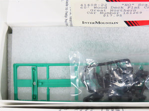 LOT of 3 HO Scale Intermountain GN Great Northern 60' Flatcar Kits