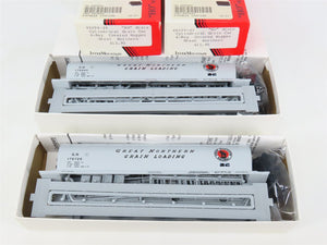 LOT of 2 HO Scale Intermountain GN Great Northern Cylindrical Hopper Car Kits