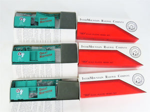 LOT of 4 HO Scale Intermountain GN Great Northern 40' PS-1 Boxcar Kits