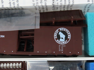 LOT of 4 HO Scale Intermountain GN Great Northern 40' 12-Panel Boxcar Kits
