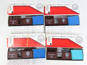 LOT of 4 HO Scale Intermountain GN Great Northern 40' PS-1 Boxcar Kits