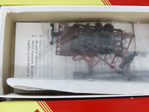 LOT of 4 HO Scale Red Caboose GN Great Northern 42' Fishbelly Flatcar Kits