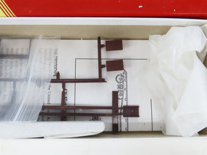LOT of 4 HO Scale Red Caboose GN Great Northern 42' Fishbelly Flatcar Kits