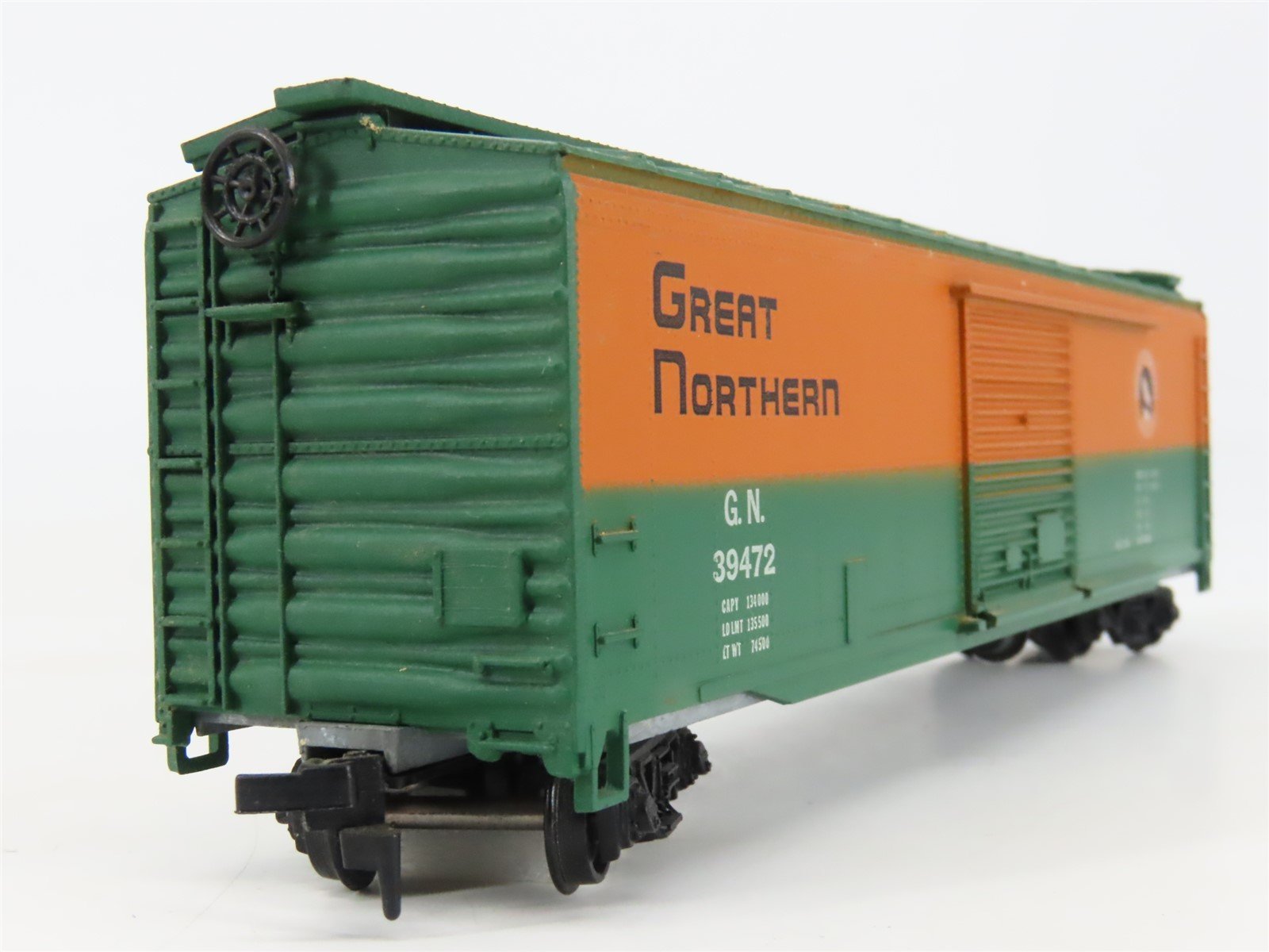 LOT of 4 HO Scale Red Caboose GN Great Northern 42' Fishbelly Flatcar Kits