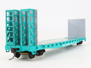 LOT of 3 HO Scale Walthers GN Great Northern 54' Flatcar & 40' Stock Car Kits