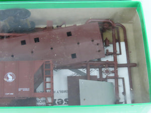 LOT of 4 HO Scale Bowser 55681 GN Great Northern 2-Bay Covered Hopper Car Kits